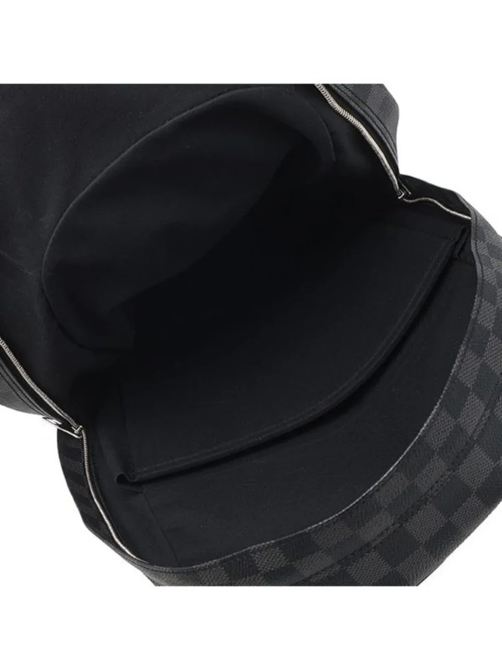 Louis Vuitton Backpack Michael Damier Graphite Canvas Silver Black Gray
